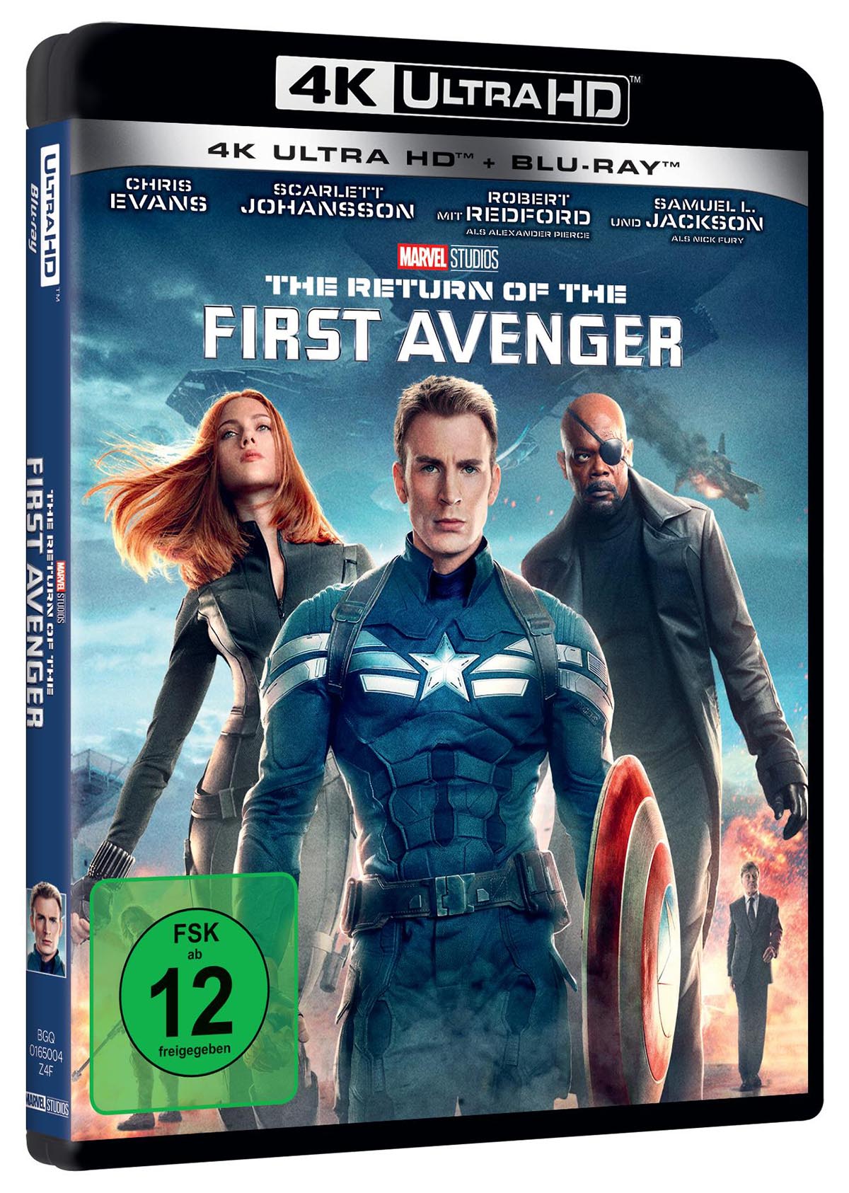 Captain America 2: The Return of the First Avenger – 4K Blu-ray (UHD + Blu-ray Disc)