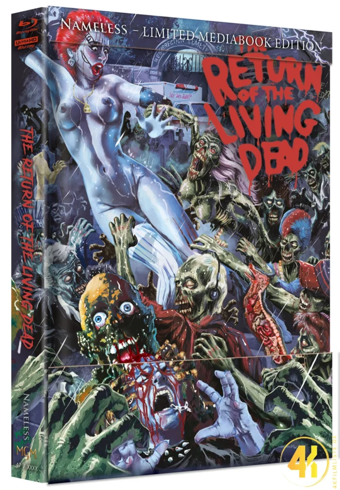 The Return of the Living Dead (Cover B) – 4K Mediabook (UHD + Blu-ray Disc)