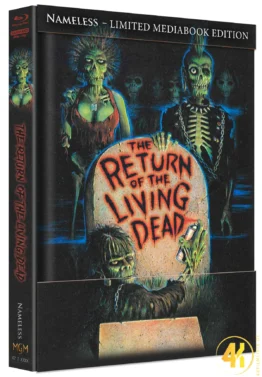 The Return of the Living Dead Cover D 4K Mediabook Ultra HD Blu-ray Disc