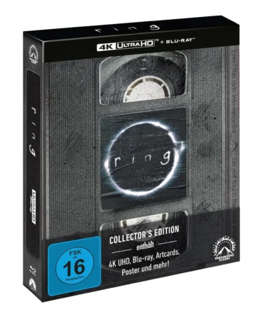 The Ring 4K Steelbook VHS Kassetten Optik