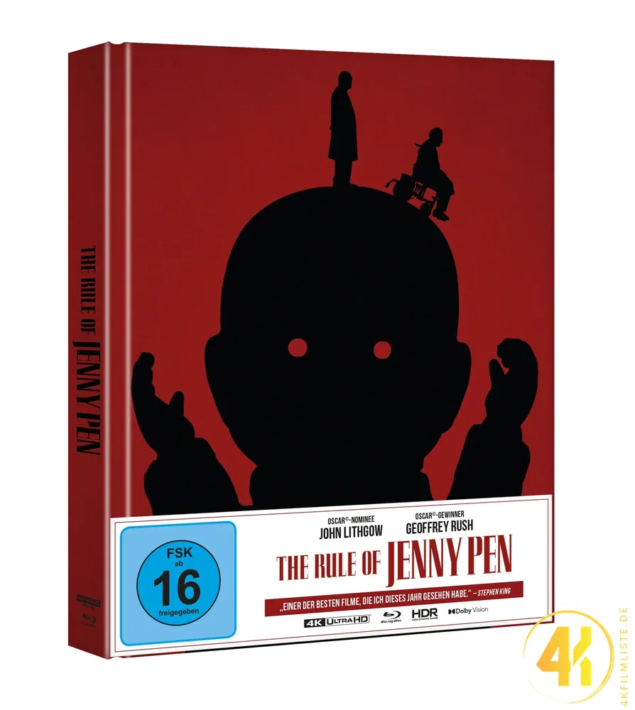 The Rule of Jenny Pen 4K Mediabook Seitenansicht Ultra HD Blu-ray Disc