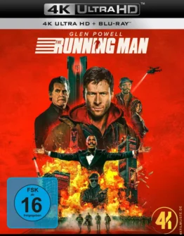 The Running Man 2025 4K Blu-ray Ultra HD Blu-ray Disc