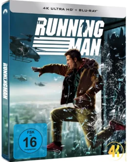The Running Man 4K Steelbook Seitenansicht Ultra HD Blu-ray Disc