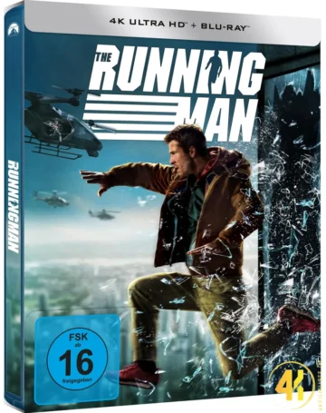 The Running Man (2025) – 4K Steelbook (UHD + Blu-ray Disc)