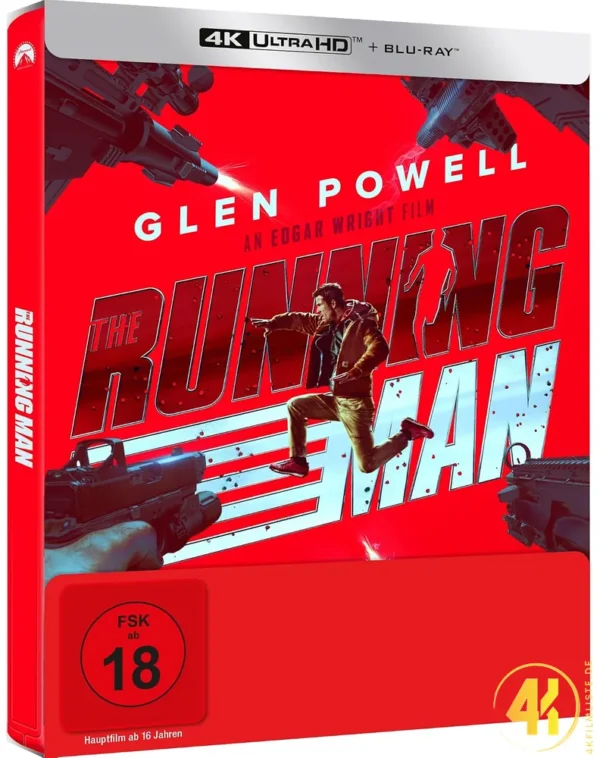 The Running Man (2025) – 4K Steelbook (UHD + Blu-ray Disc)