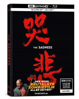 The Sadness - 4K Mediabook (Limited Edition) - UHD + Blu-ray Disc und 24-seitiges Booklet