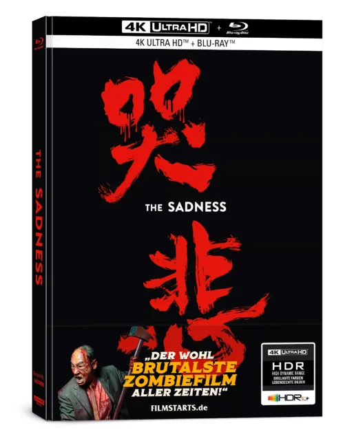 The Sadness – 4K Mediabook (UHD + Blu-ray Disc)