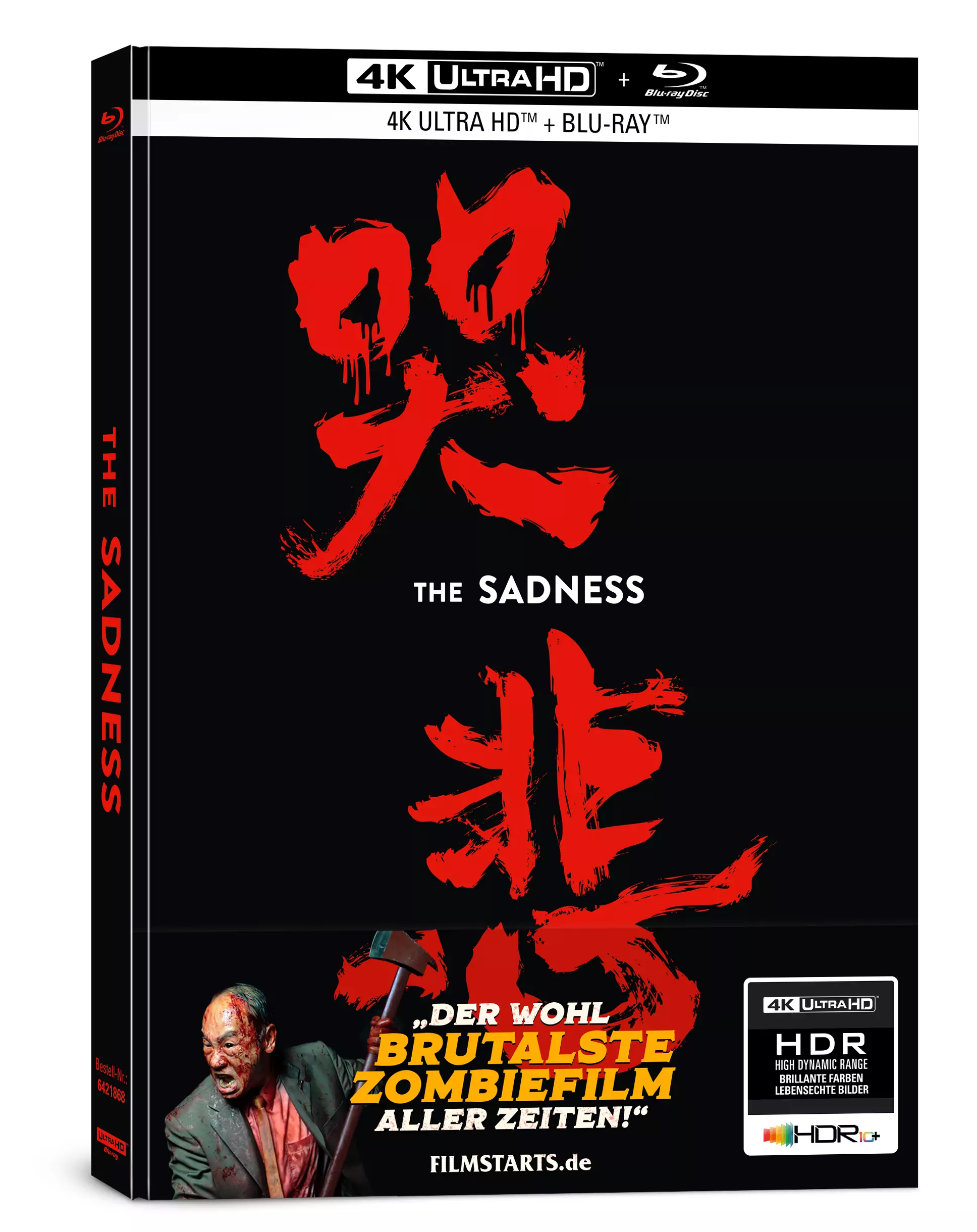 The Sadness – 4K Mediabook (UHD + Blu-ray Disc)