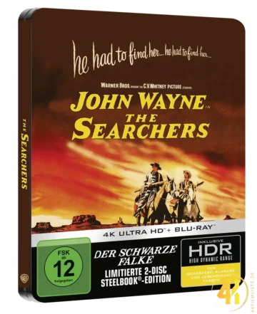 Der schwarze Falke – 4K Steelbook (UHD + Blu-ray Disc)