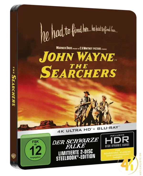 Der schwarze Falke – 4K Steelbook (UHD + Blu-ray Disc)