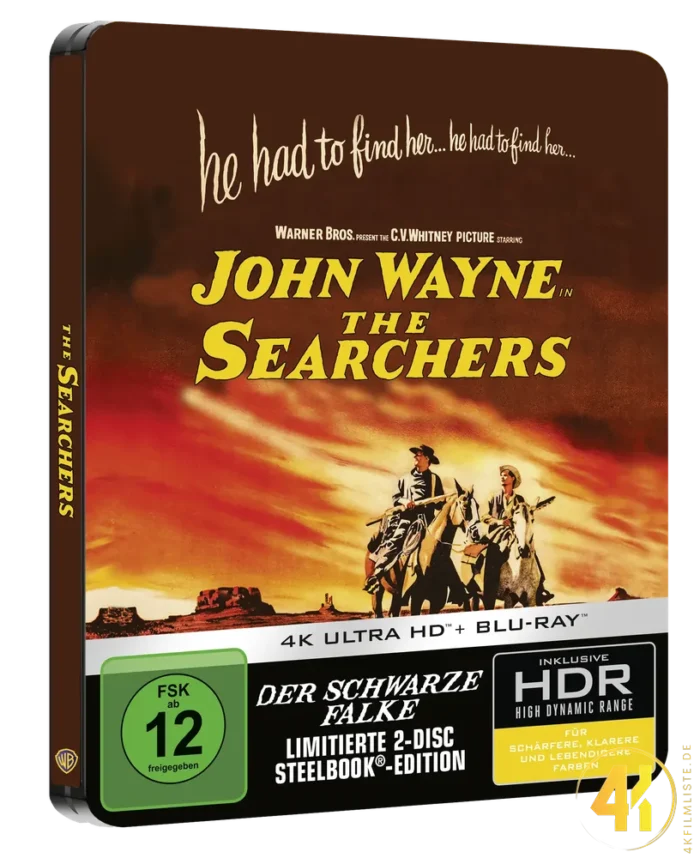 Der schwarze Falke – 4K Steelbook (UHD + Blu-ray Disc)
