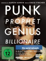 The Social Network 4K Steelbook Ultra HD Blu-ray Disc