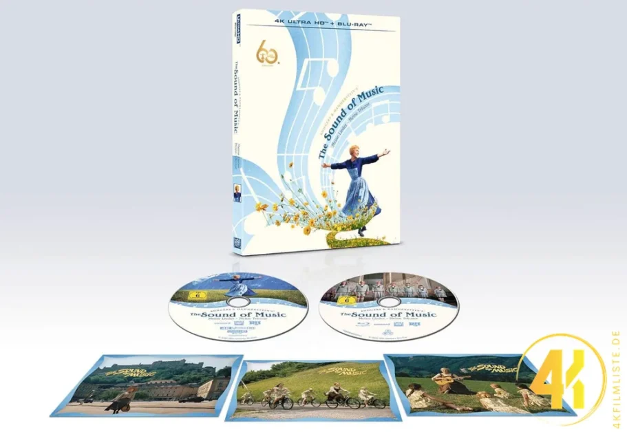 The Sound of Music 4K Blu-ray Collectors Edition Inlay Ultra HD Blu-ray Disc