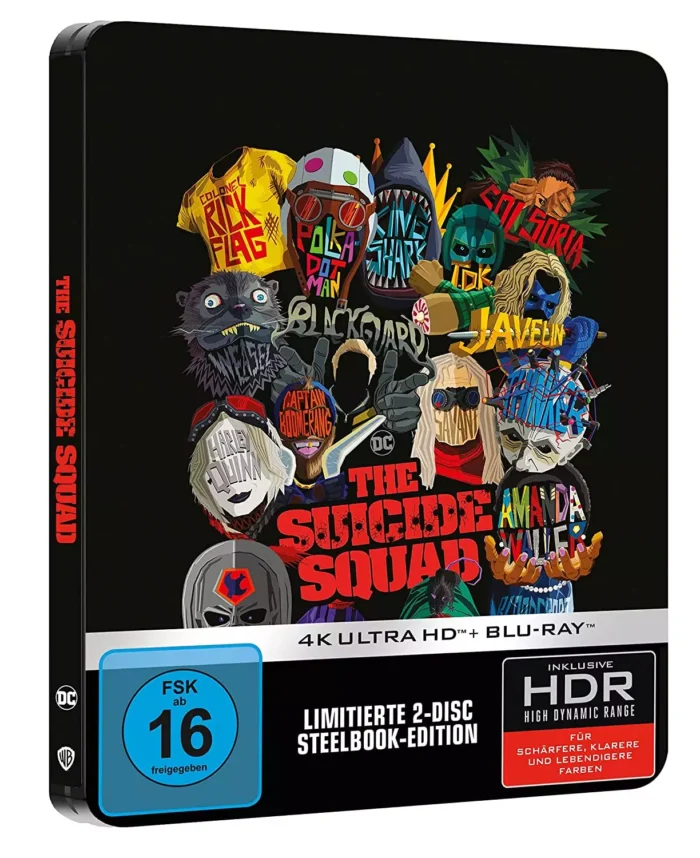 The Suicide Squad – 4K Steelbook (UHD + Blu-ray Disc)