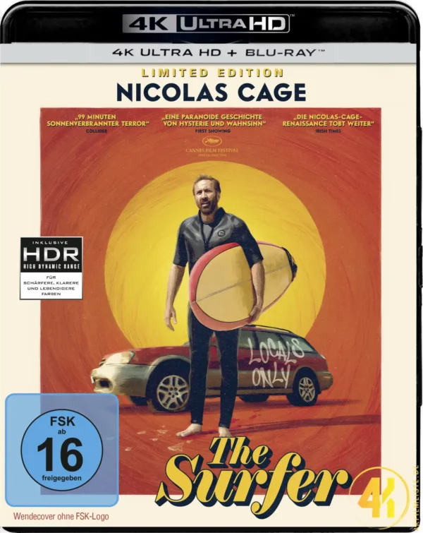 The Surfer (Limited Edition) – 4K Blu-ray (UHD + Blu-ray Disc)