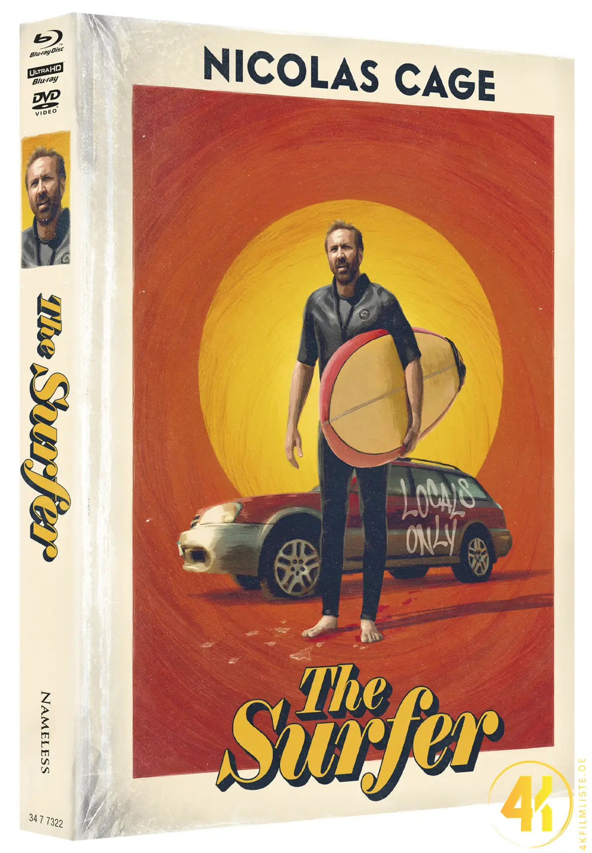 The Surfer (Cover A) – 4K Mediabook (UHD + Blu-ray Disc)