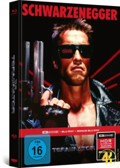 The Terminator (Cover A) – 4K Mediabook (UHD + Blu-ray Disc + Bonus Blu-ray)