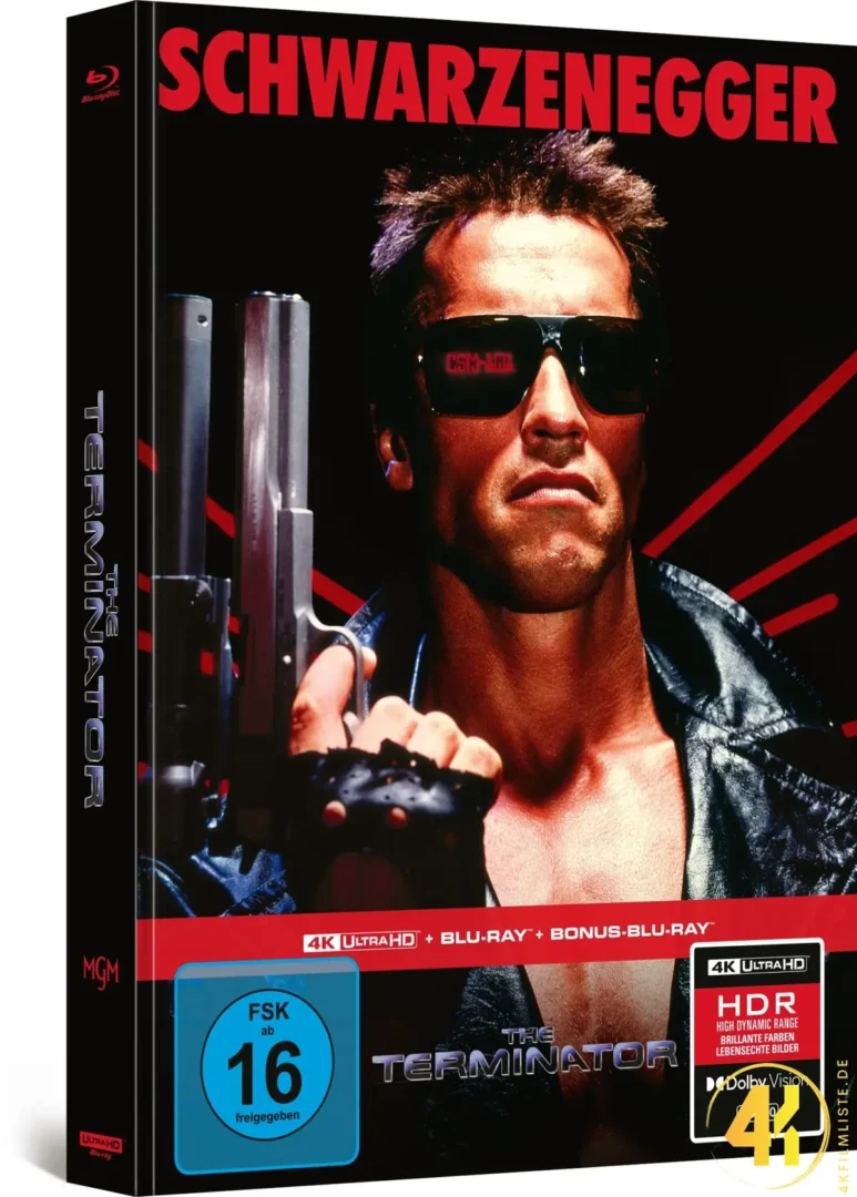 The Terminator Cover A 4K Mediabook