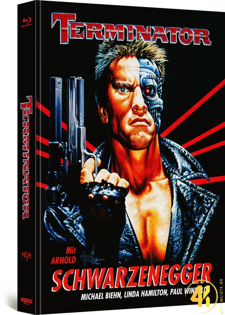 The Terminator Cover B 4K Mediabook