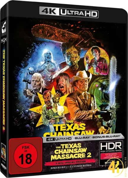 The Texas Chainsaw Massacre 2 – 4K Blu-ray (UHD + Blu-ray Disc)