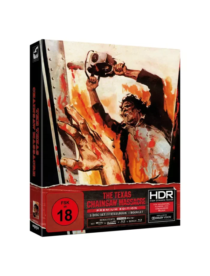 Texas Chainsaw Massacre (Premium Edition A) – 4K Steelbook (UHD + Blu-ray Disc + Bonus Blu-ray)