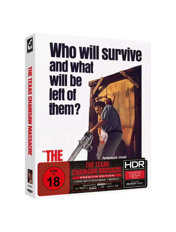 Texas Chainsaw Massacre (Premium Edition B) – 4K Steelbook (UHD + Blu-ray Disc + Bonus Blu-ray)