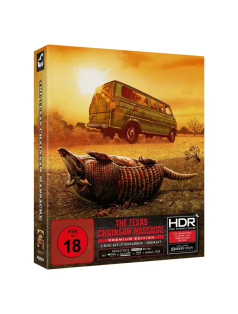 Texas Chainsaw Massacre (Premium Edition D) – 4K Steelbook (UHD + Blu-ray Disc + Bonus Blu-ray)