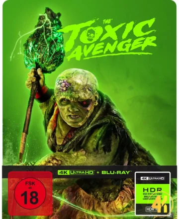 The Toxic Avenger – 4K Steelbook (UHD + Blu-ray Disc)