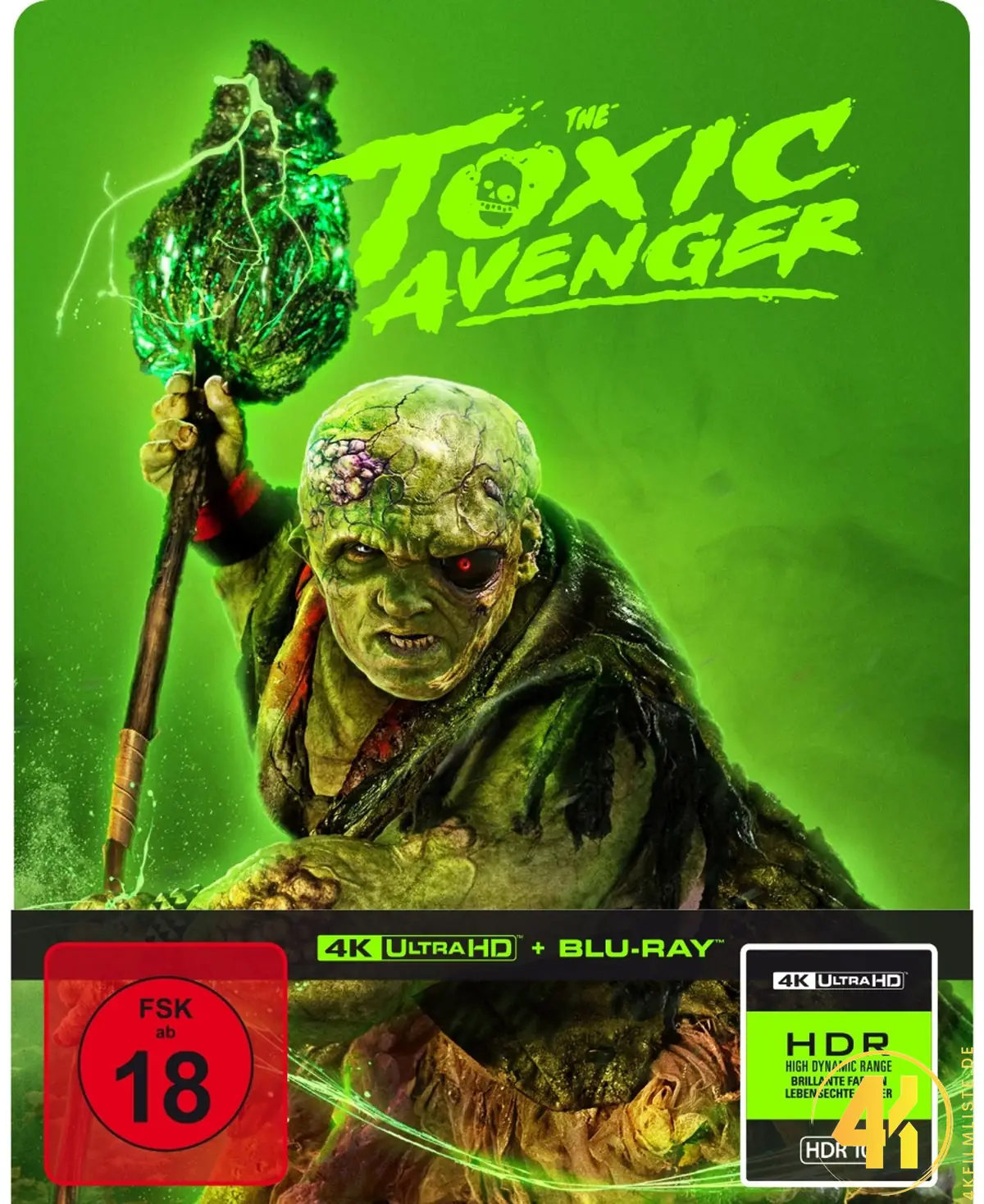 The Toxic Avenger – 4K Steelbook (UHD + Blu-ray Disc)