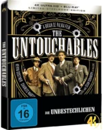 The Untouchables Die Unbestechlichen 4K Steelbook Ultra HD Blu-ray Disc