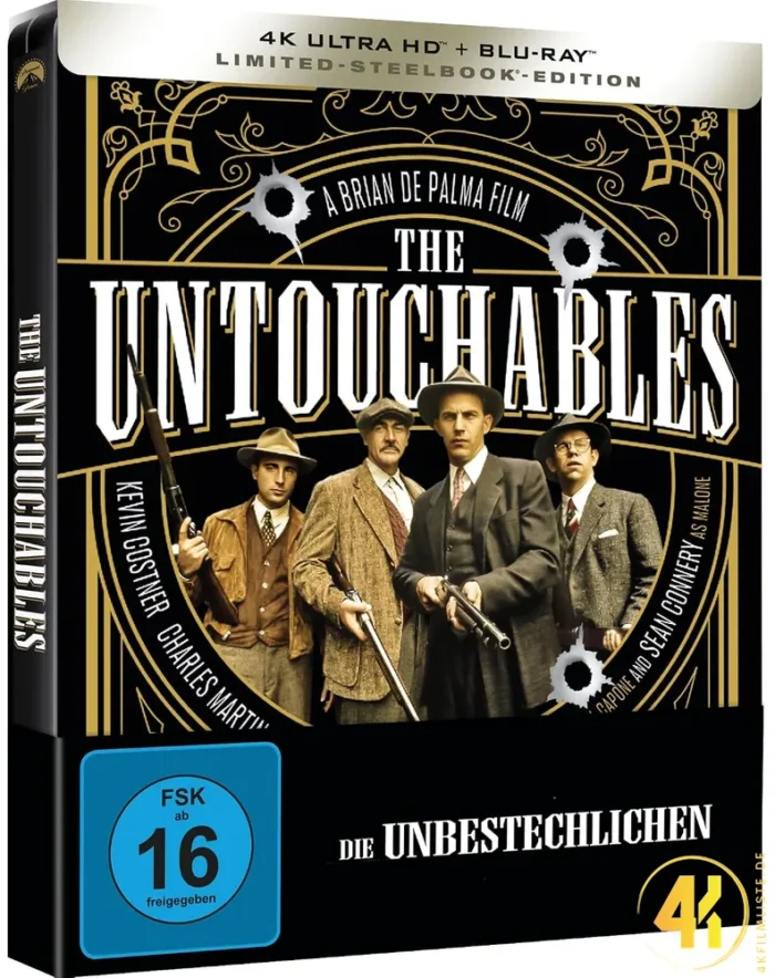 Die Unbestechlichen (Neuauflage) – 4K Steelbook (UHD + Blu-ray Disc)