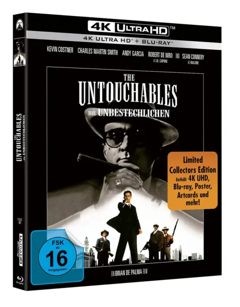 Die Unbestechlichen (The Untouchables) – 4K Steelbook (Limited Collector’s Edition) (UHD + Blu-ray Disc)