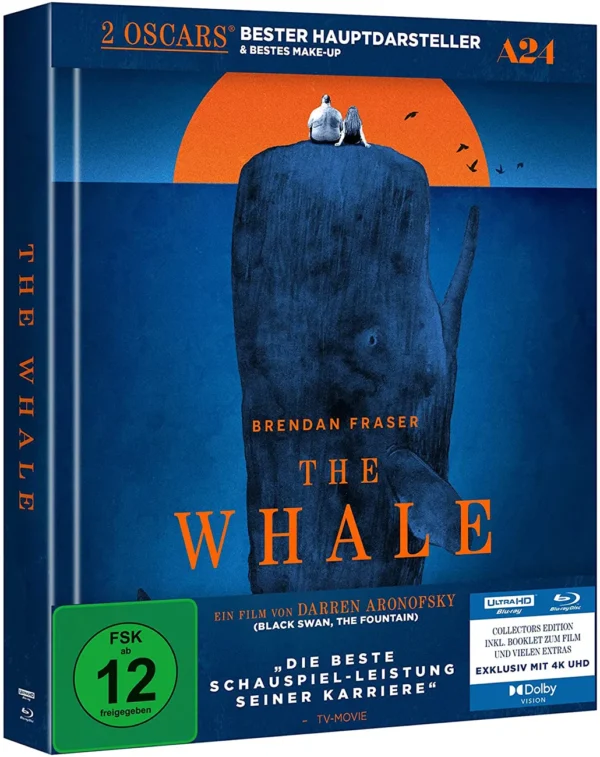 The Whale – 4K Mediabook B (UHD + Blu-ray Disc)