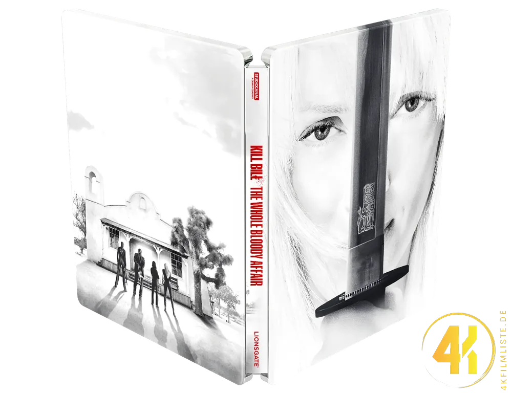 The Whole Bloody Affair Front und Backcover 4K Steelbook Ultra HD Blu-ray Disc