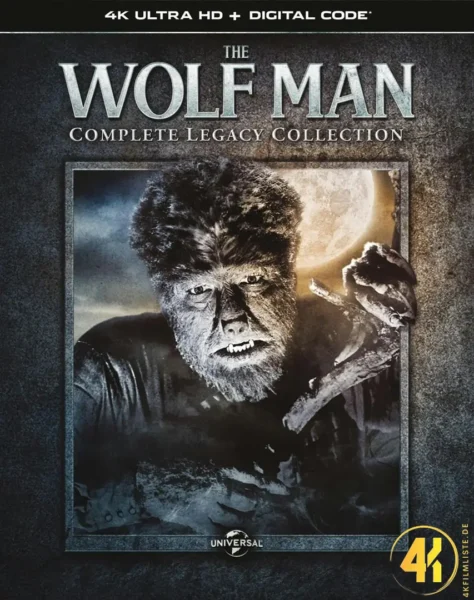The Wolf Man: Complete Legacy Collection – 4K Blu-ray (UHD + Blu-ray Disc)