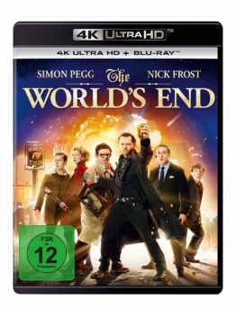 4K UHD Frontcover zu The World's End 4K