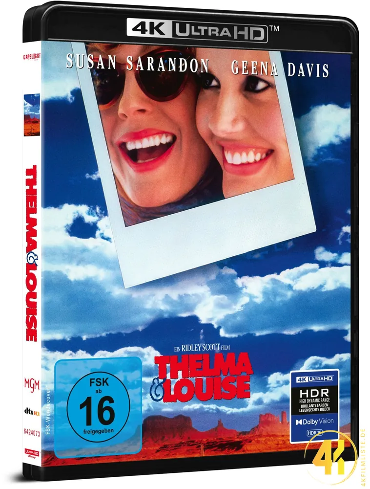 Thelma und Louise 4K Blu-ray Ultra HD Blu-ray Disc