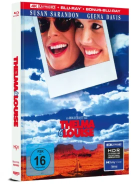 Thelma und Louise 4K Mediabook Ultra HD Blu-ray Disc 3 Disc
