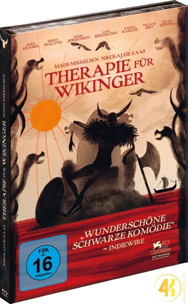Therapie für Wikinger 4K Mediabook Ultra HD Blu-ray Disc