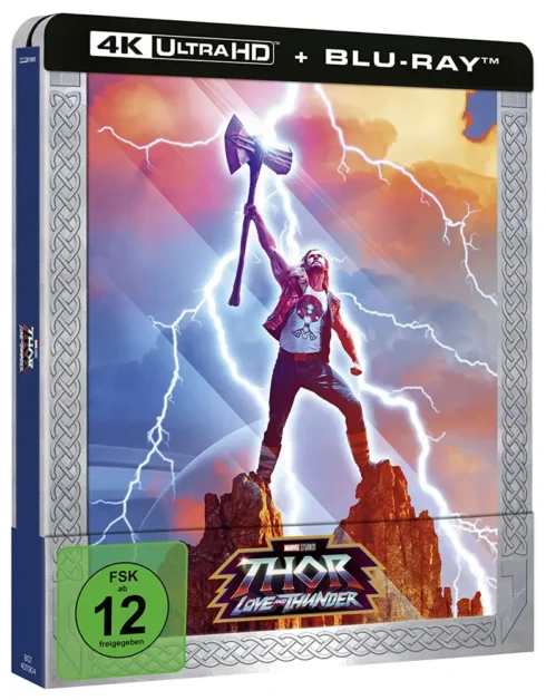 Thor: Love and Thunder – 4K Steelbook (UHD + Blu-ray Disc)