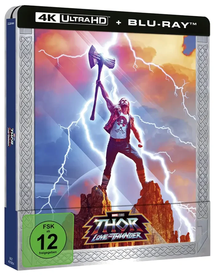 Thor: Love and Thunder – 4K Steelbook (UHD + Blu-ray Disc)