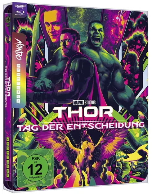 Thor: Tag der Entscheidung – 4K Mondo Steelbook (UHD + Blu-ray Disc)