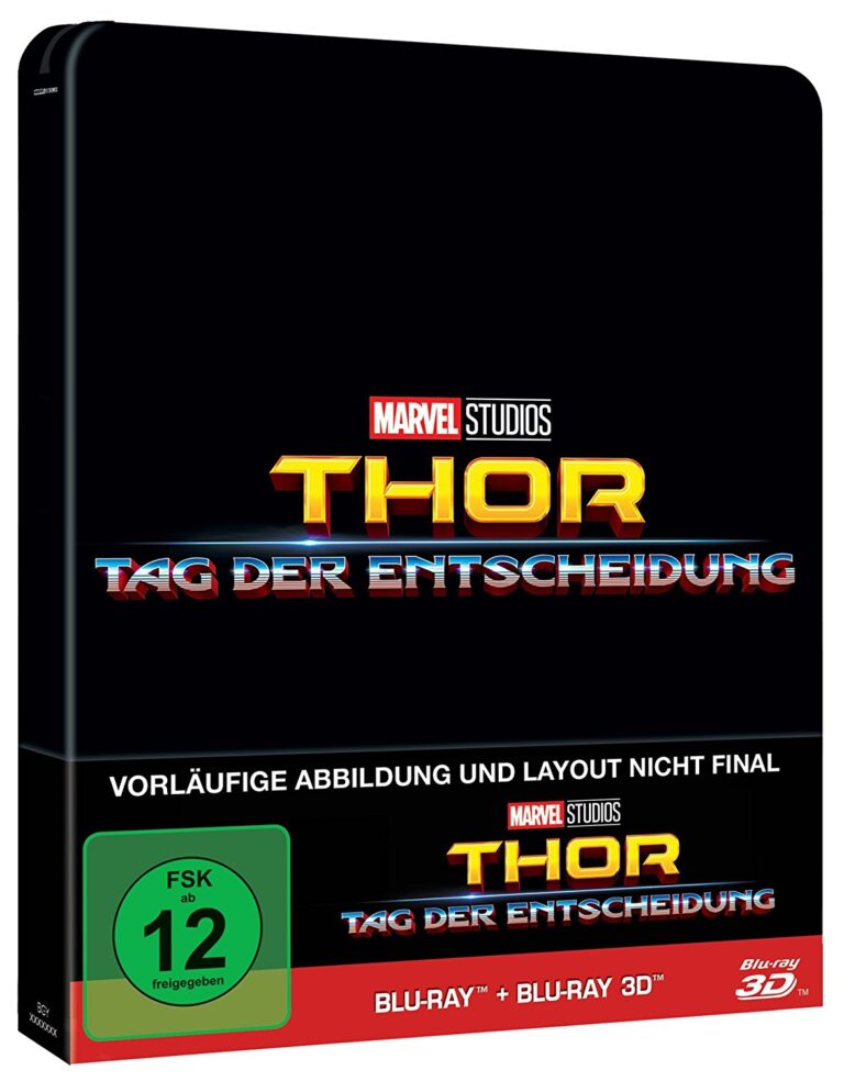 „Thor: Tag der Entscheidung“ im 3D + 2D Steelbook bestellen