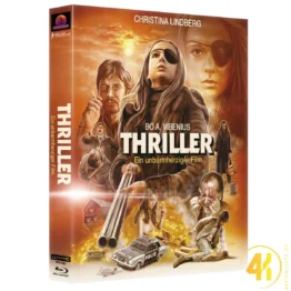 Thriller: ein unbarmherziger Film Cover A 4K Steelcase