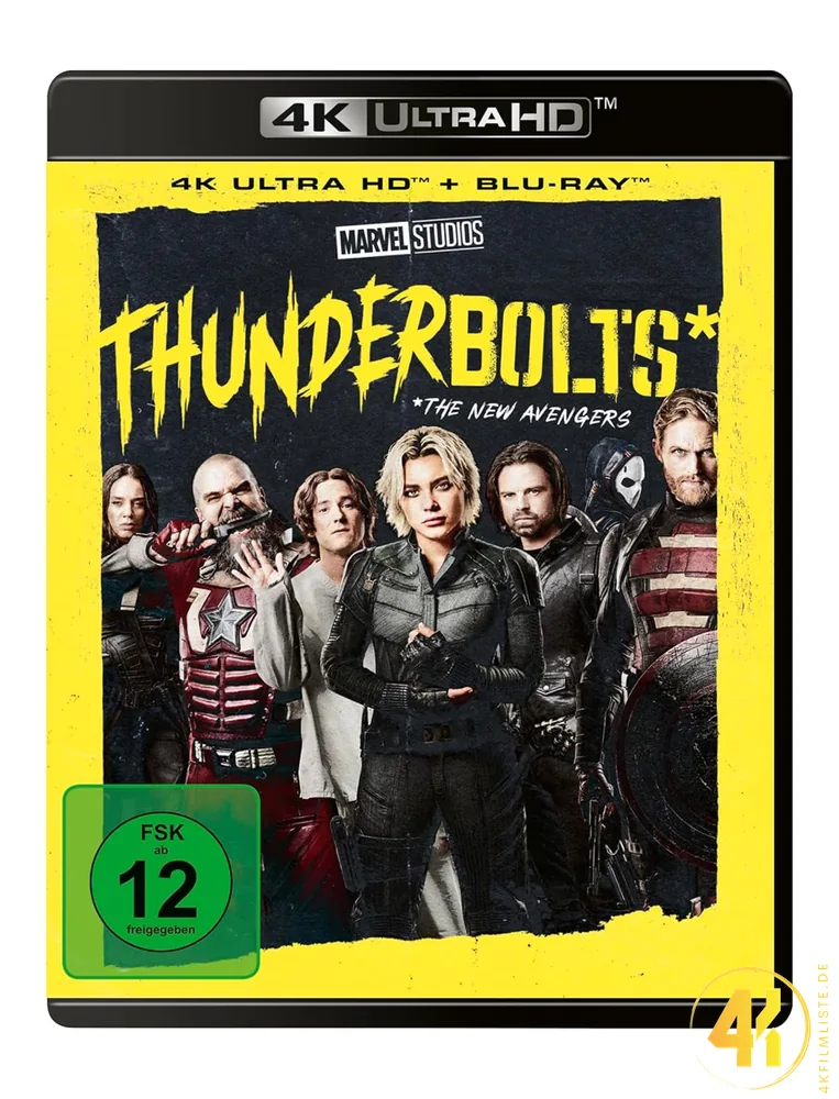 Thunderbolts 4K Blu-ray Ultra HD Blu-ray Disc