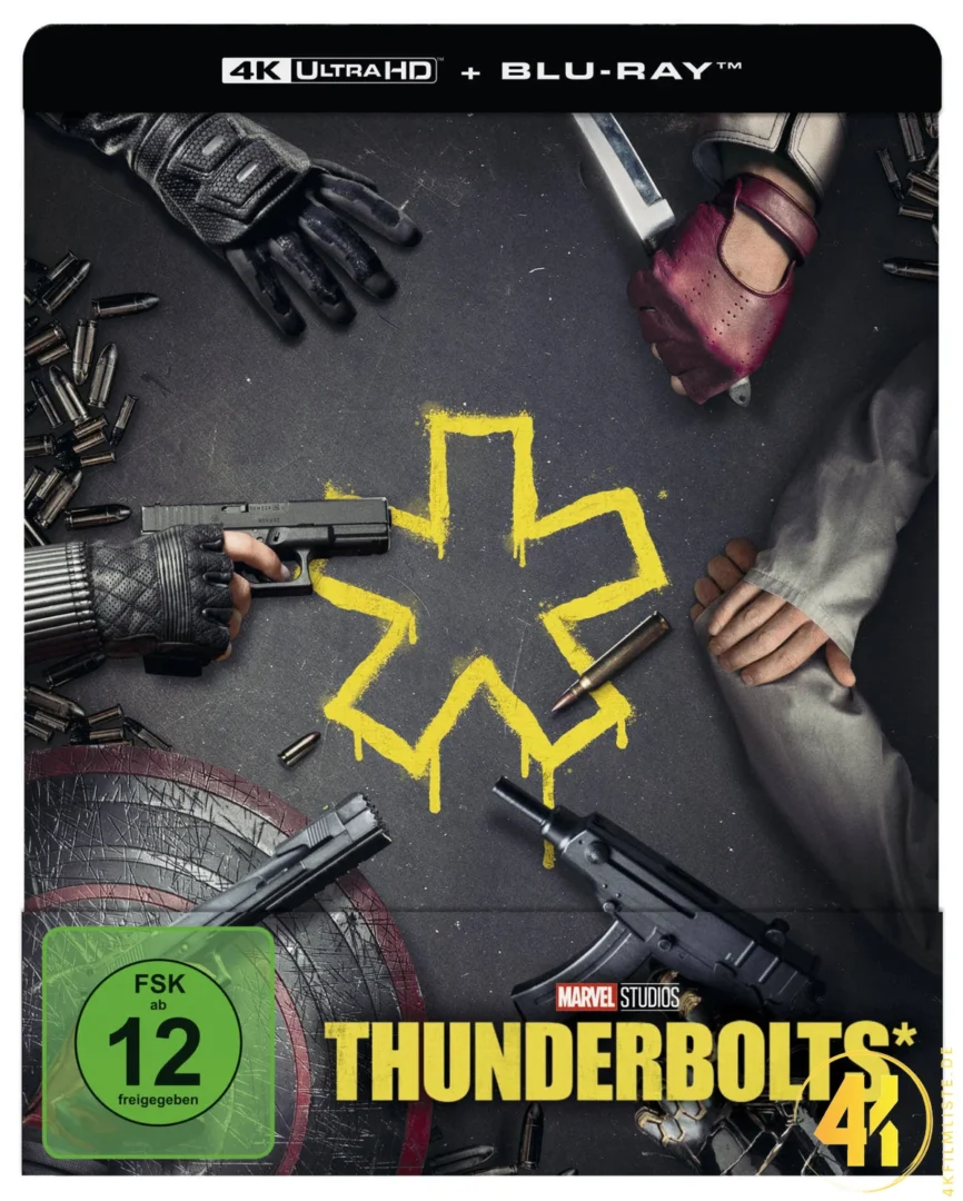 Thunderbolts 4K Steelbook Ultra HD Blu-ray Disc