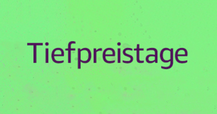 Tiefpreistage bei Amazon