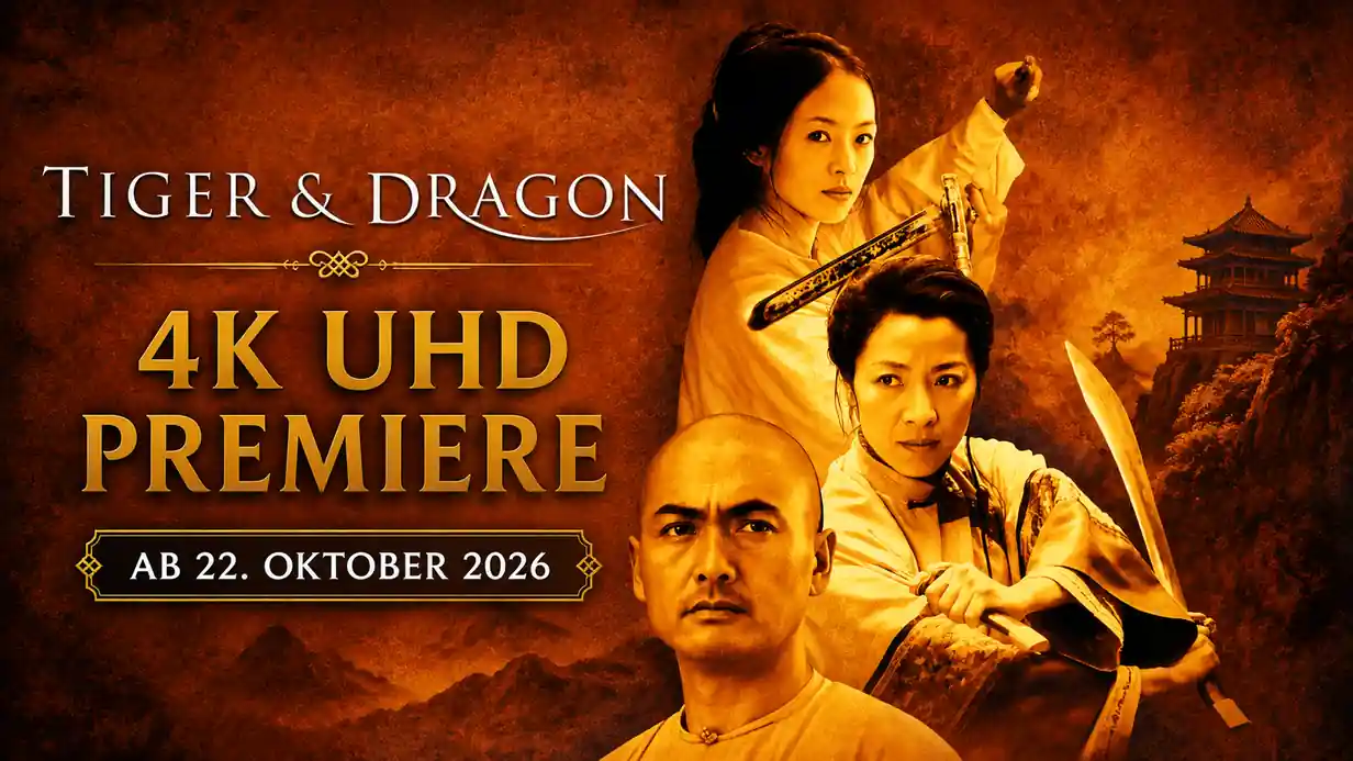 Plaion Pictures präsentiert die "Tiger and Dragon" 4K Premiere Deutschland