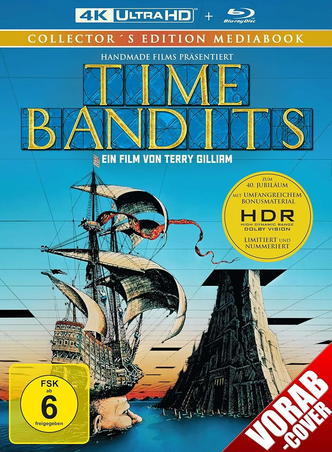 Time Bandits (1981)- 4K Mediabook (UHD + Blu-ray Disc)