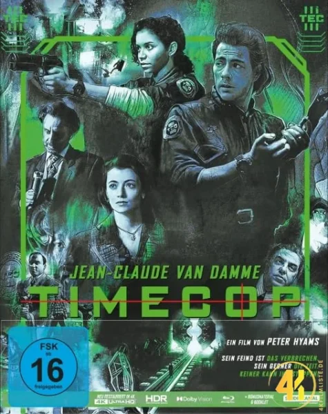Timecop (Cover B) – 4K Mediabook (UHD + Blu-ray Disc)